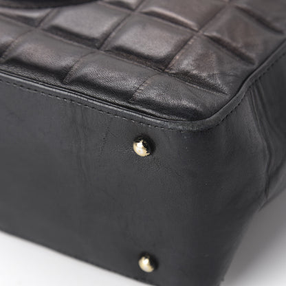 Chanel Quilted Medium Chocolate Bar Shoulder Bag Black 10 of 10