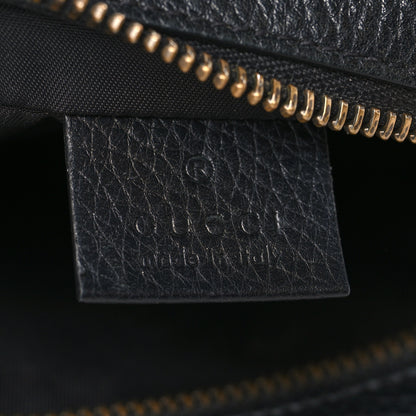 Gucci Pebbled Calfskin Mini Soho Disco Bag Black 5 of 9