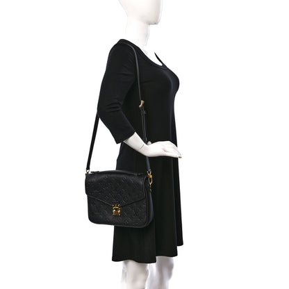Louis Vuitton Empreinte Pochette Metis Black 2 of 10
