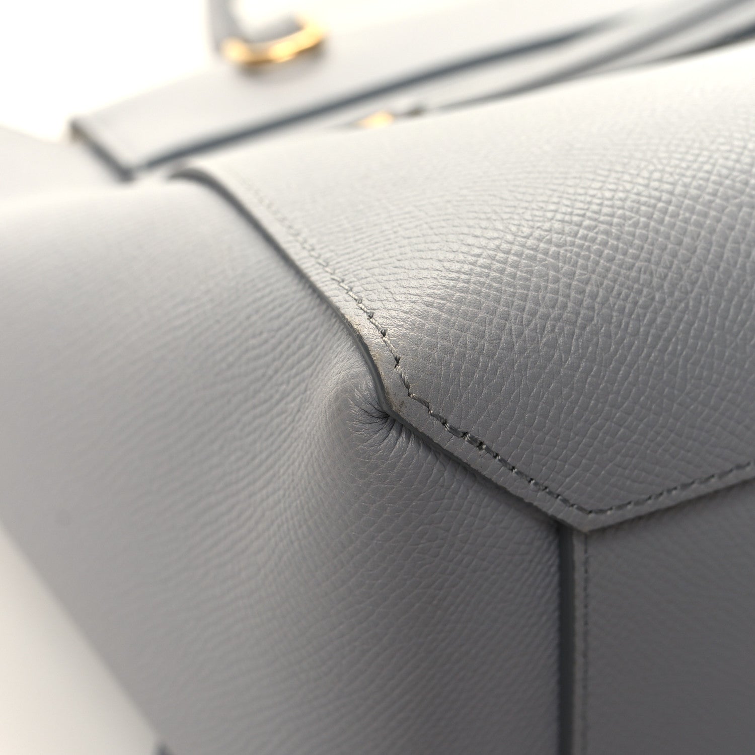Celine Grained Calfskin Micro Belt Bag Cloud 11 of 12