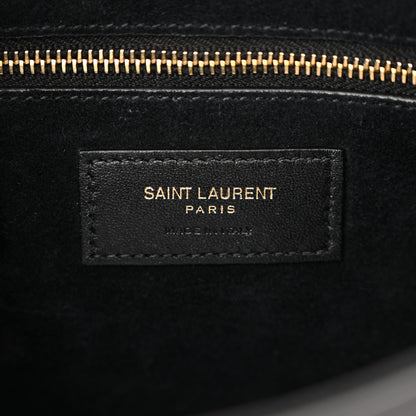 Saint Laurent Smooth Calfskin Le 5 A 7 Hobo Black 6 of 15