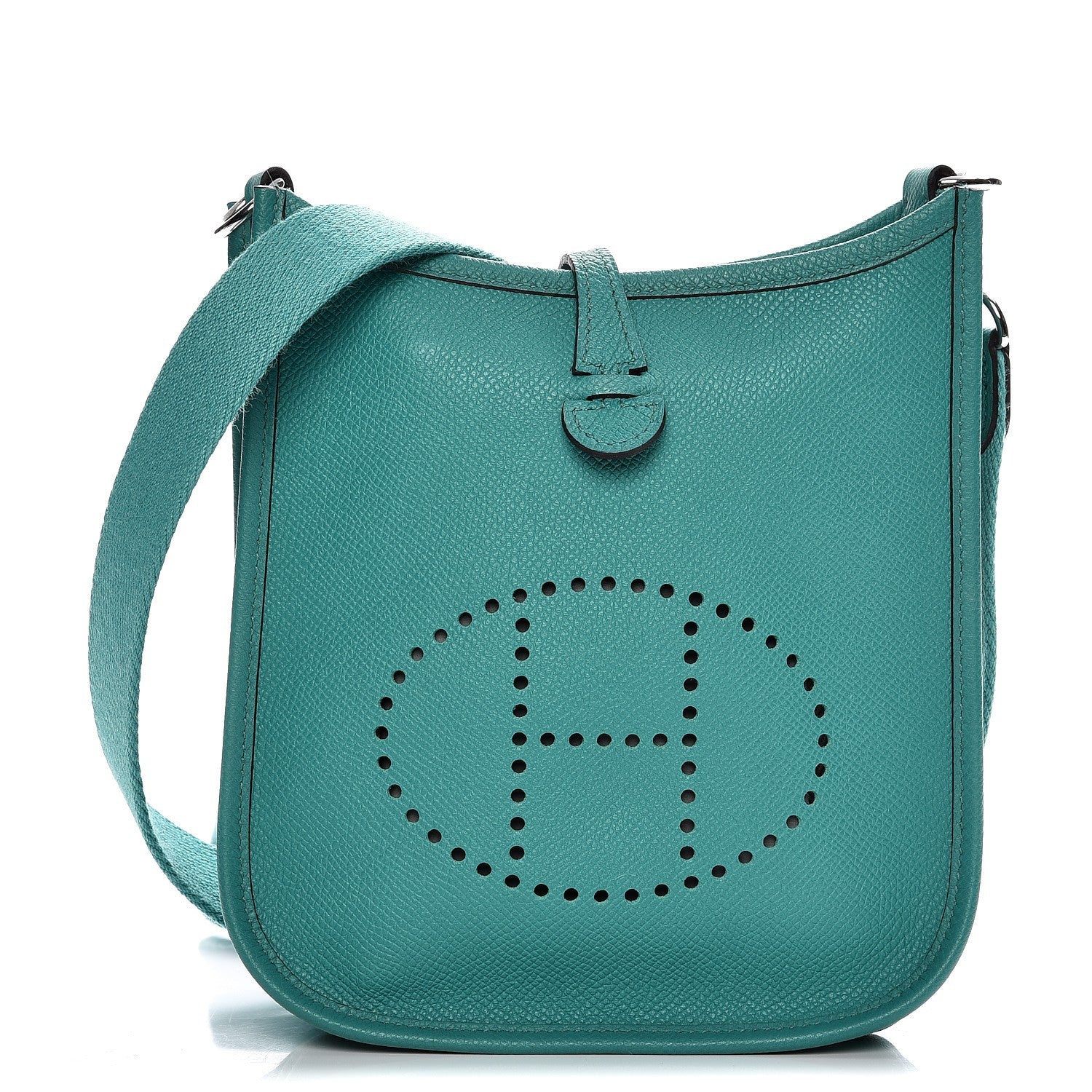 Hermes Epsom Evelyne TPM Bleu Paon 1 of 8