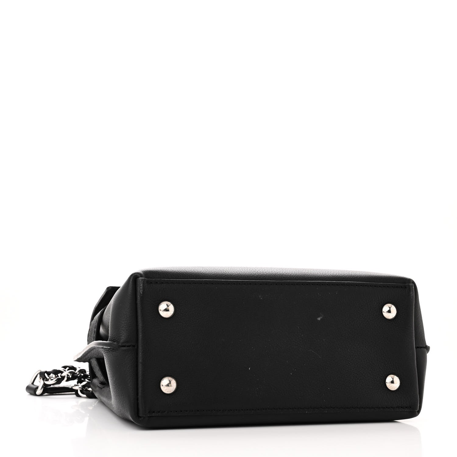 Louis Vuitton Calfskin Lockme Ever Mini Black 4 of 9