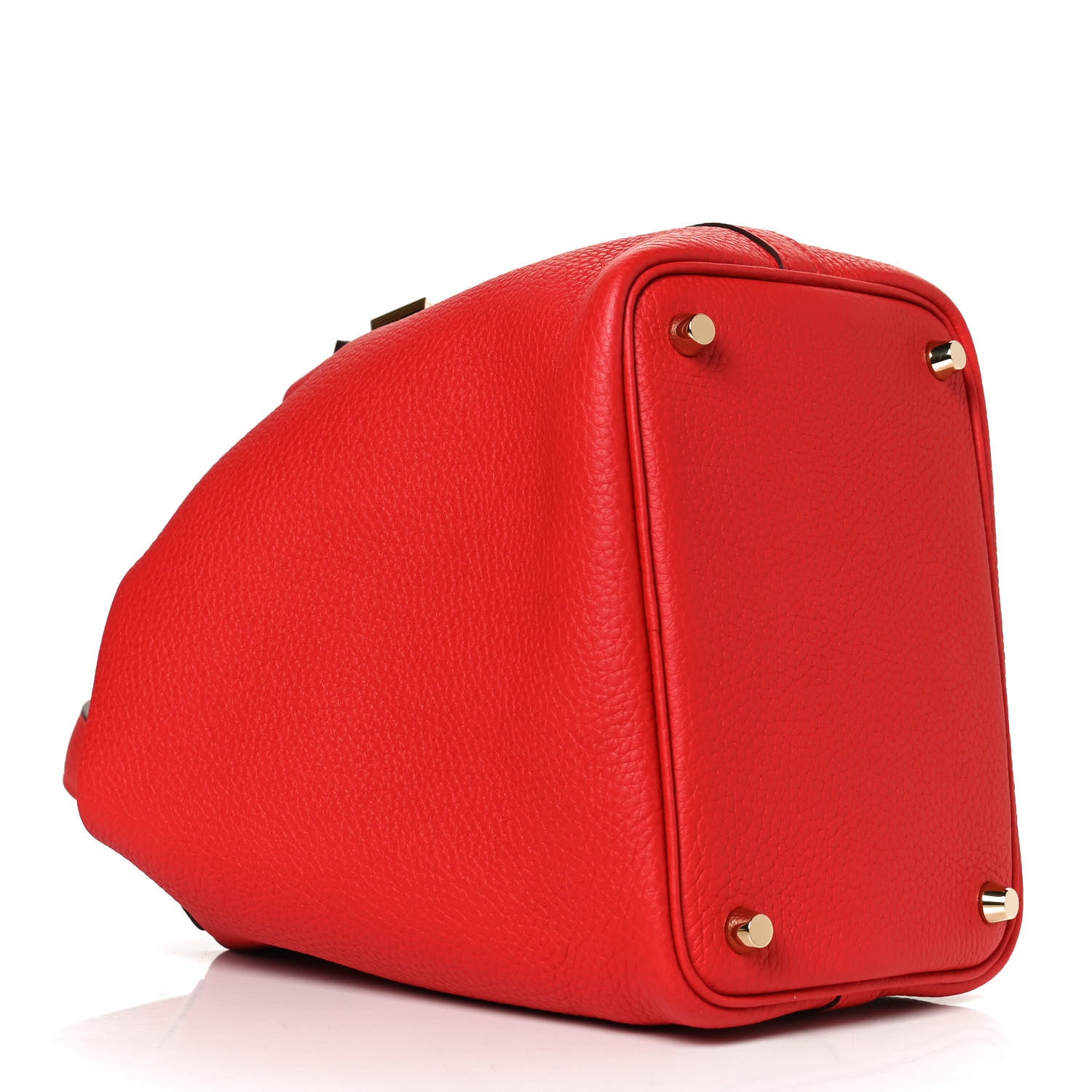 Hermes Taurillon Clemence Picotin Lock 18 PM Rouge De Coeur 4 of 12