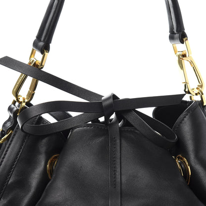 Miu Miu Nappa Bucket Bag Black 12 of 12