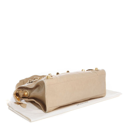 Balenciaga Agneau Giant 21 Gold Hardware City Praline 4 of 14