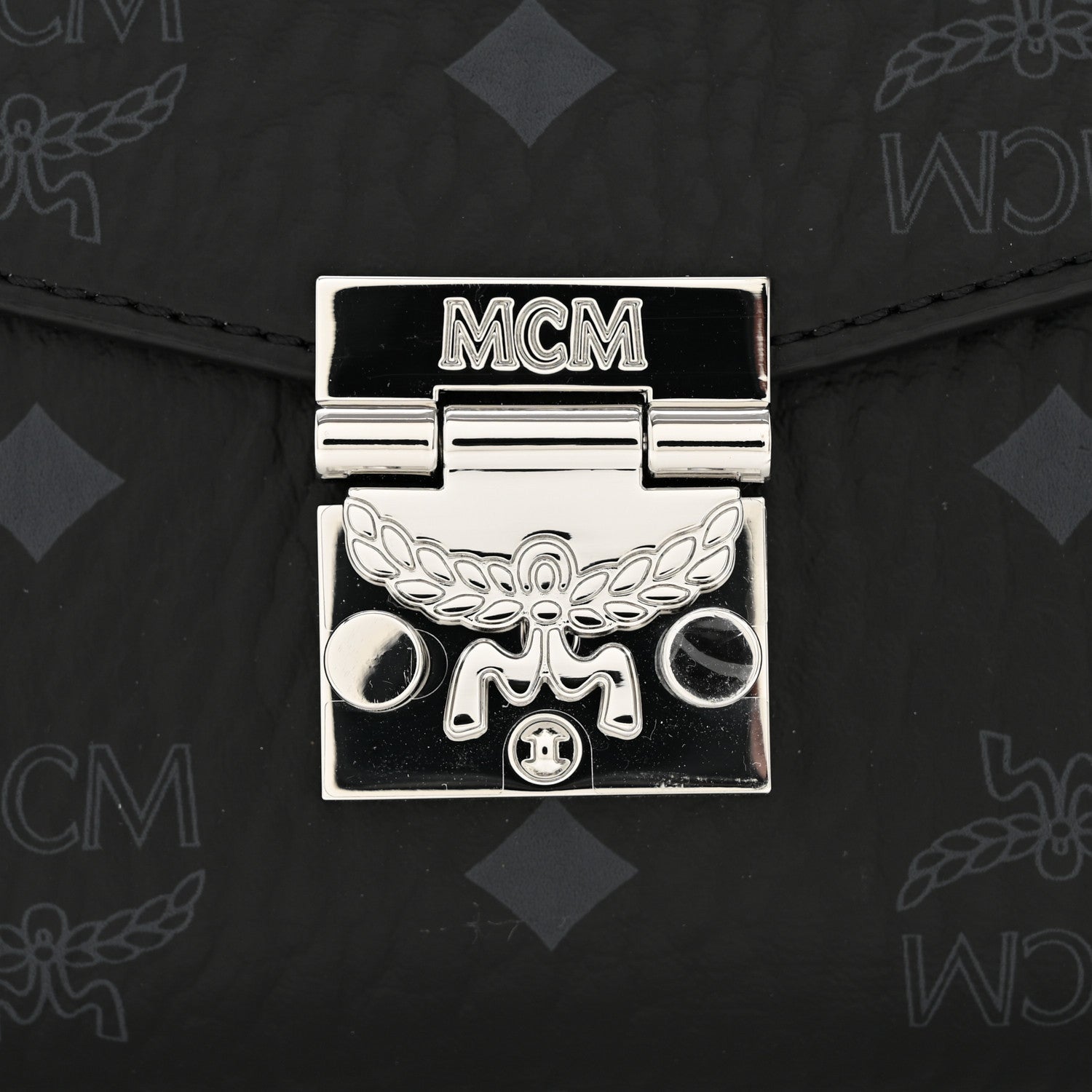 MCM Visetos Tracy Crossbody Black 11 of 11
