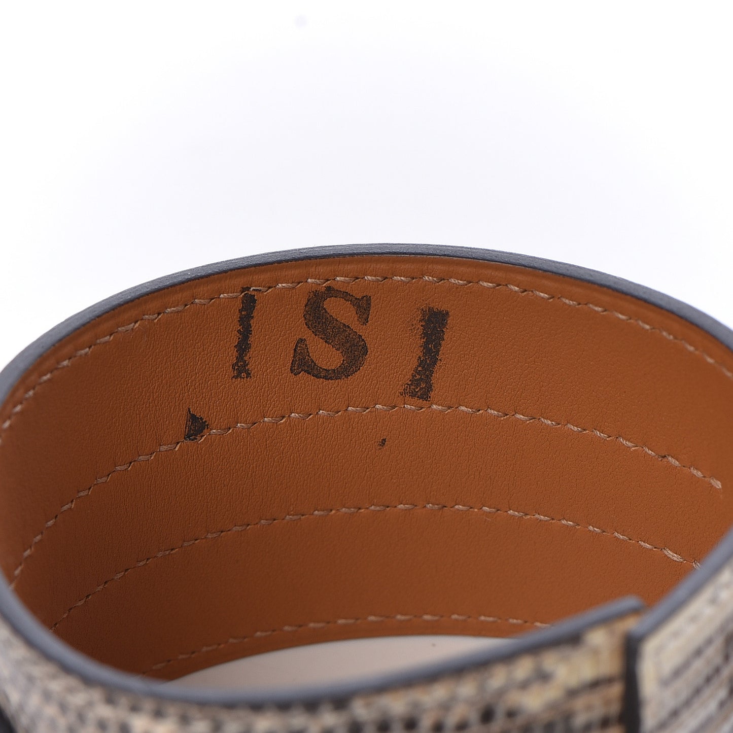 Lizard Box Manchette Drag Bracelet T3 Ombre Black