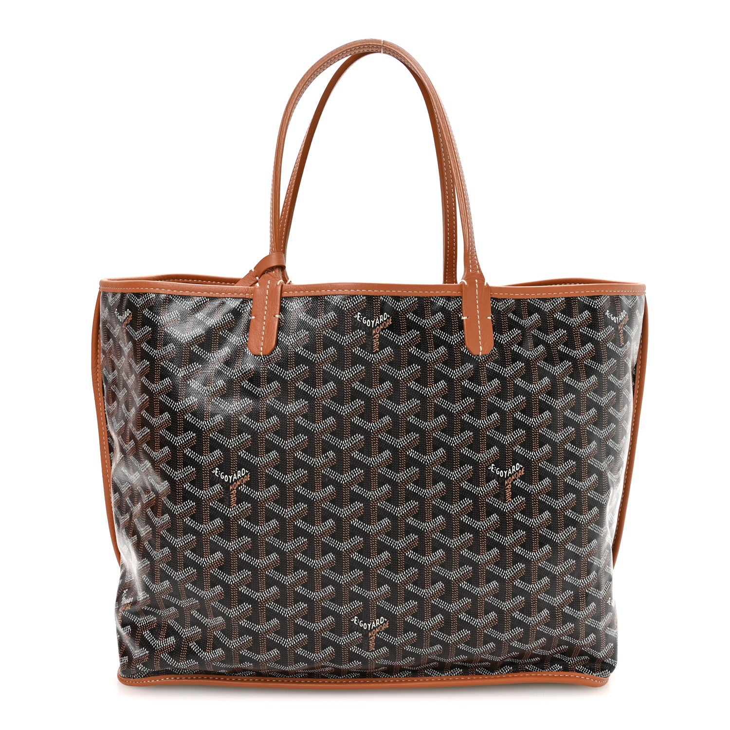 Goyard Goyardine Reversible Anjou PM Black Gold 1 of 17
