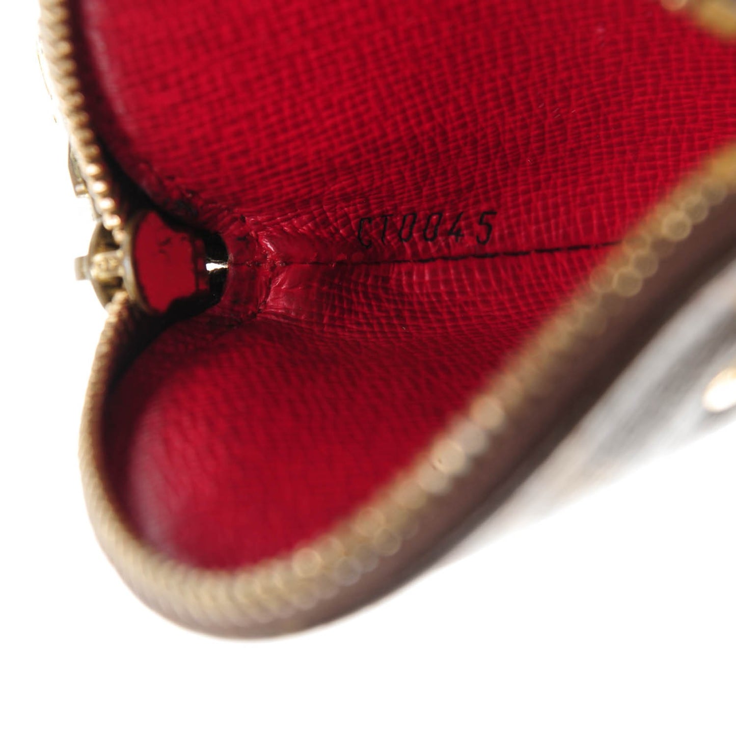 Monogram Cerises Round Coin Purse
