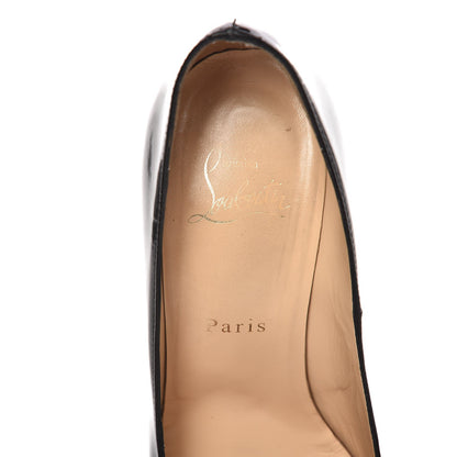 Christian Louboutin Patent Rolando 120 Pumps 37 Black 10 of 16