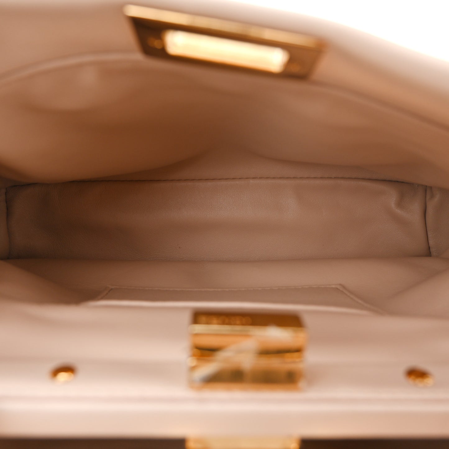 Nappa Mini Peekaboo Iconic Satchel Rosa Plaster