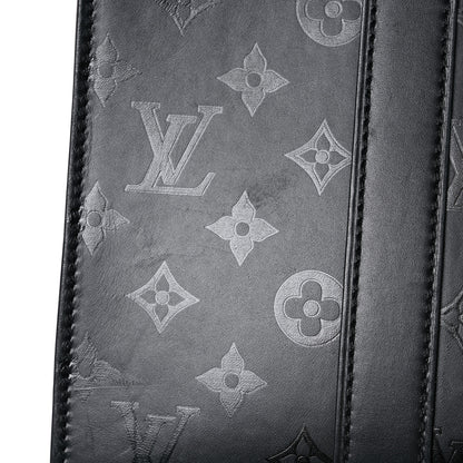Louis Vuitton Monogram Cuir Plume Very Tote MM Black 39 of 55