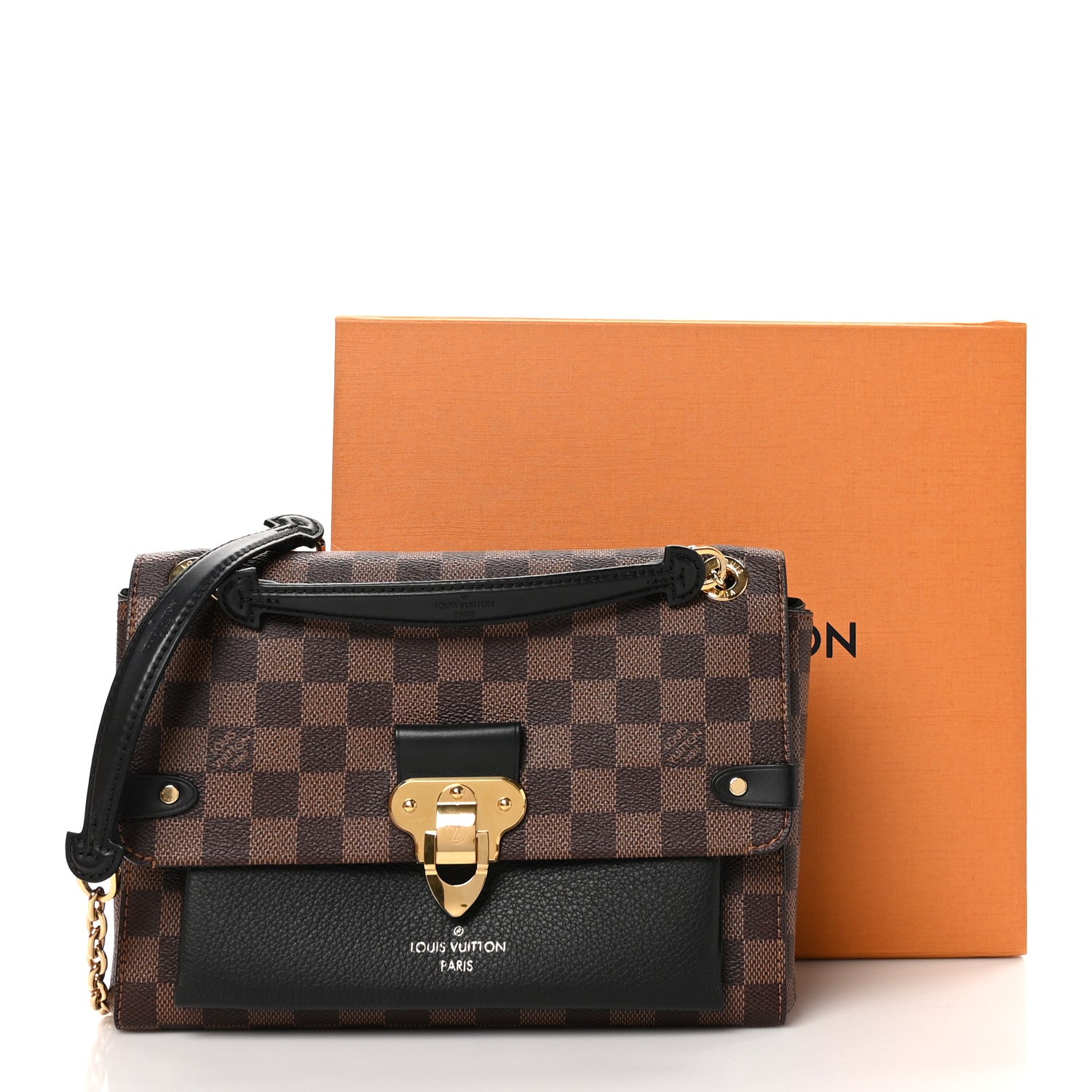 Louis Vuitton Damier Ebene Vavin PM Black 10 of 10