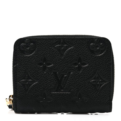 Louis Vuitton Empreinte Zippy Coin Purse Black 1 of 7