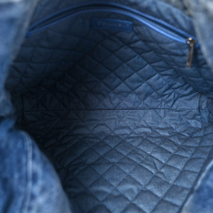 Chanel Denim Quilted Chanel 22 Blue 6 of 12