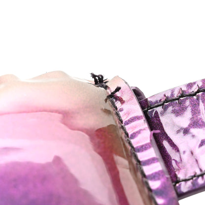 Bottega Veneta Glossy Nail Polish Nappa Maxi Intreccio Padded Cassette Crossbody Bag Holographic 13 of 13