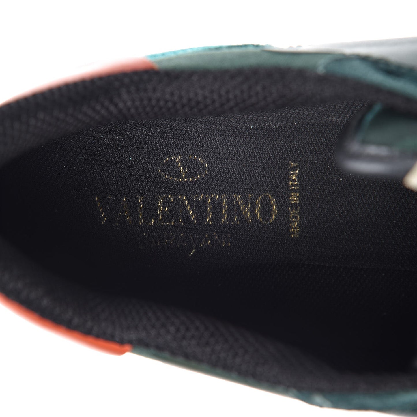 Nappa Suede Camouflage Rockrunner Sneakers 41.5 Multicolor