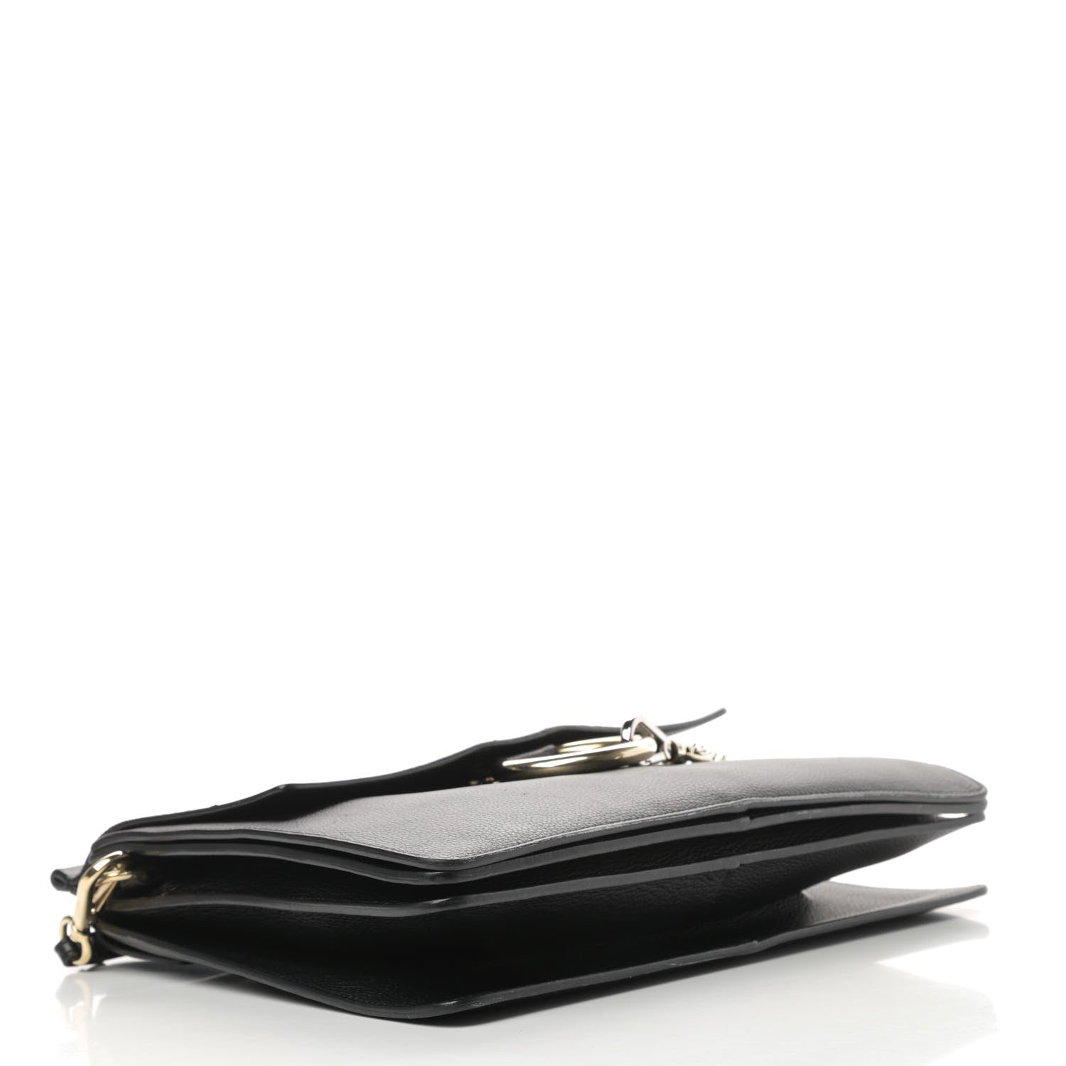 Chloe Calfskin Medium Faye Shoulder Bag Black 4 of 19