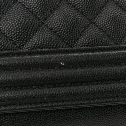 Chanel Caviar Quilted New Medium Boy Flap Black 12 of 12