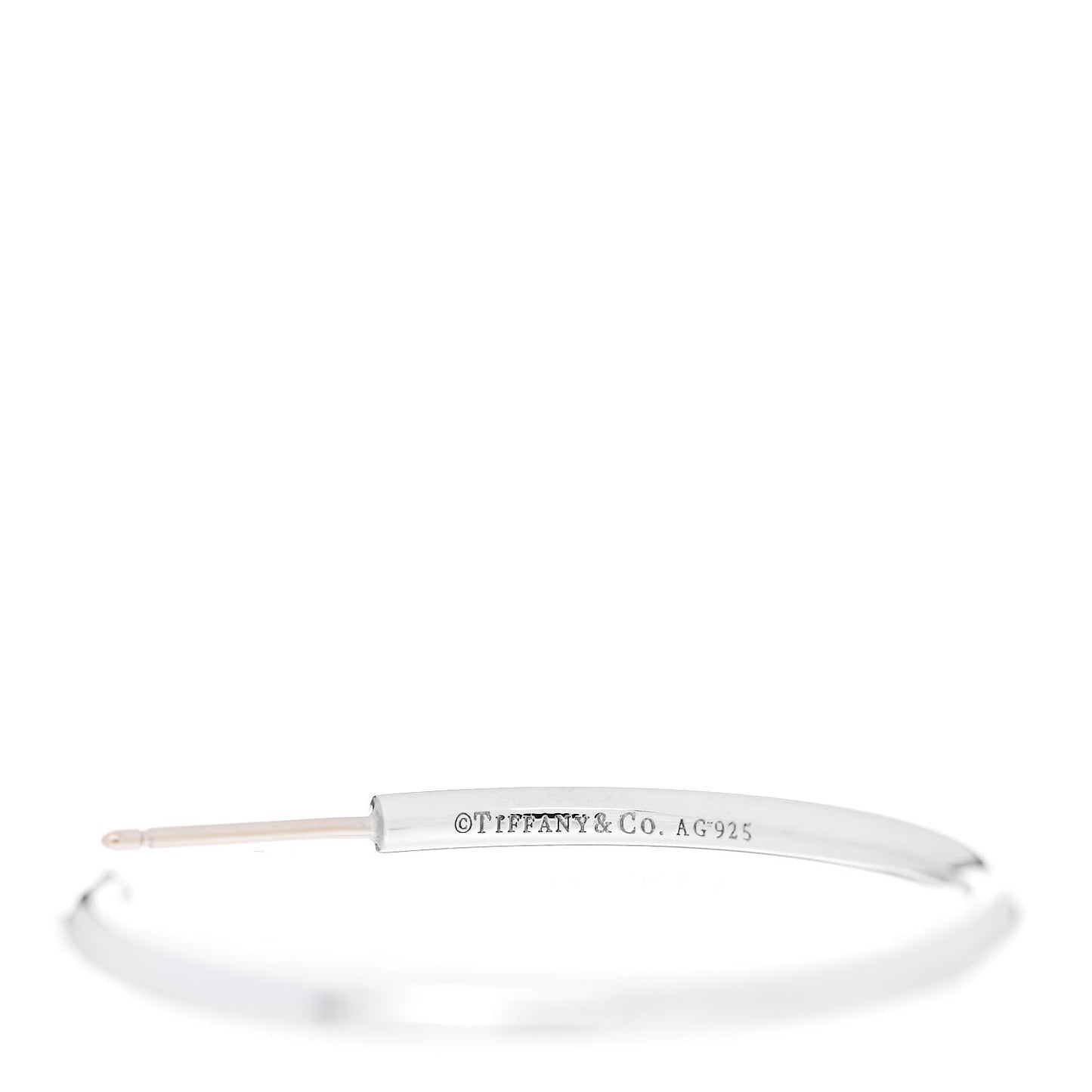 Sterling Silver Medium Hoop Earrings