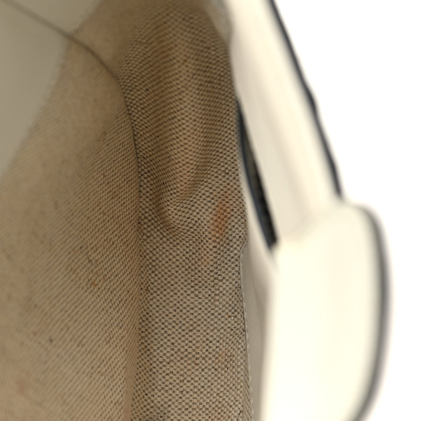 Paglia Spazzolato Shoulder Bag Naturale White