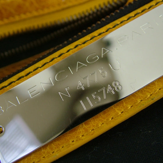 Balenciaga Chevre City Marigold Yellow 10 of 11
