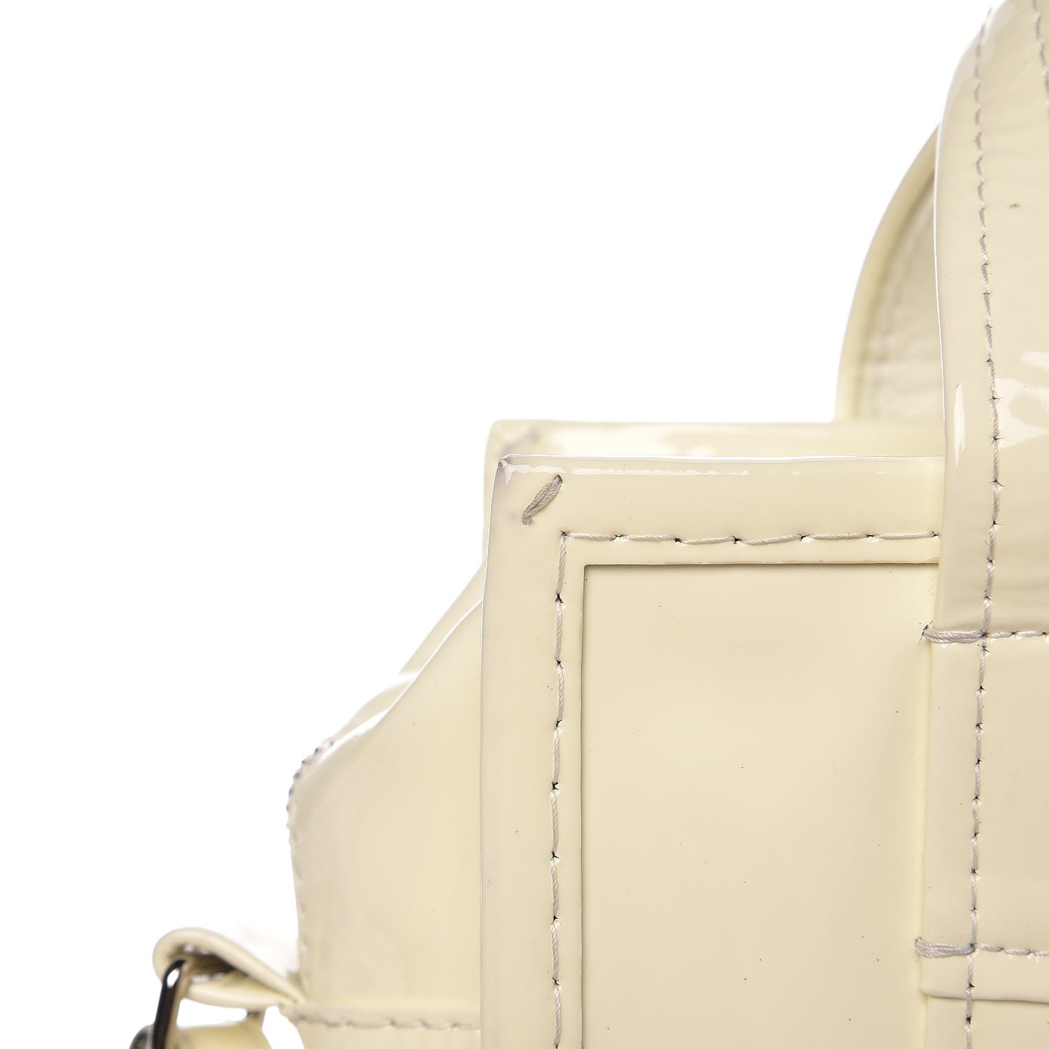 Balenciaga Patent XS Bazar Shopper Tote White 16 of 20