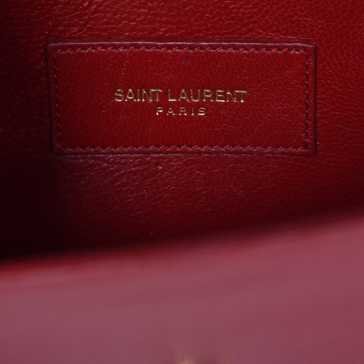 Grain De Poudre Small Monogram Kate Satchel Red