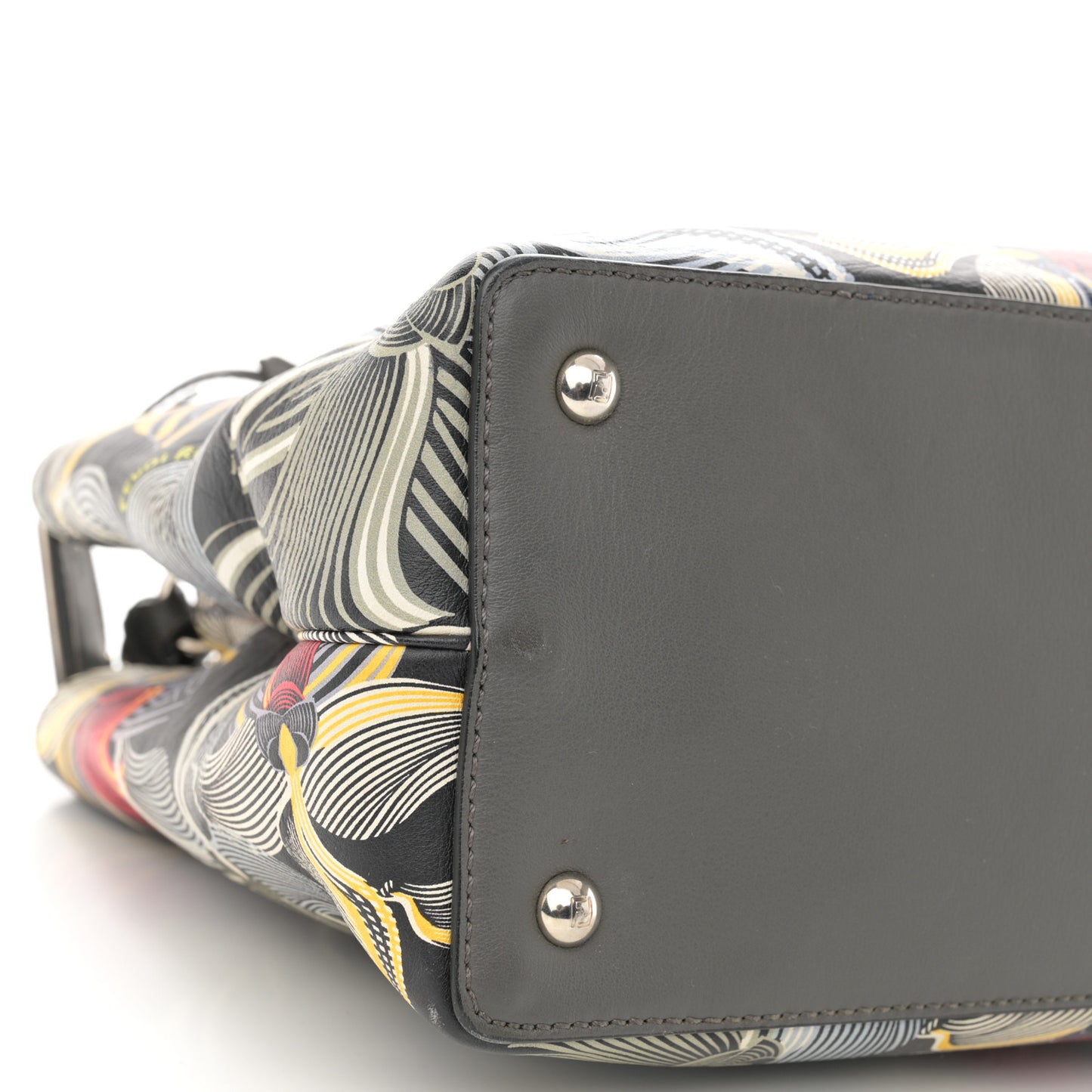 Calfskin Orchid Petite 2Jours Tote Multicolor