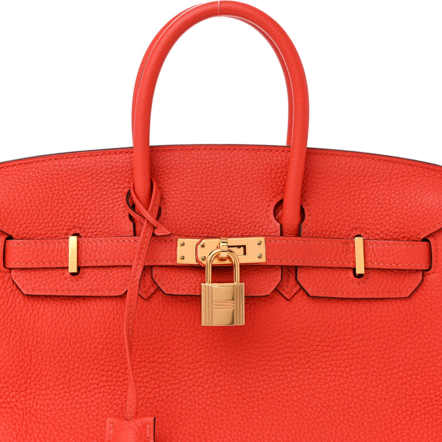 Hermes Togo Birkin 25 Capucine 8 of 10