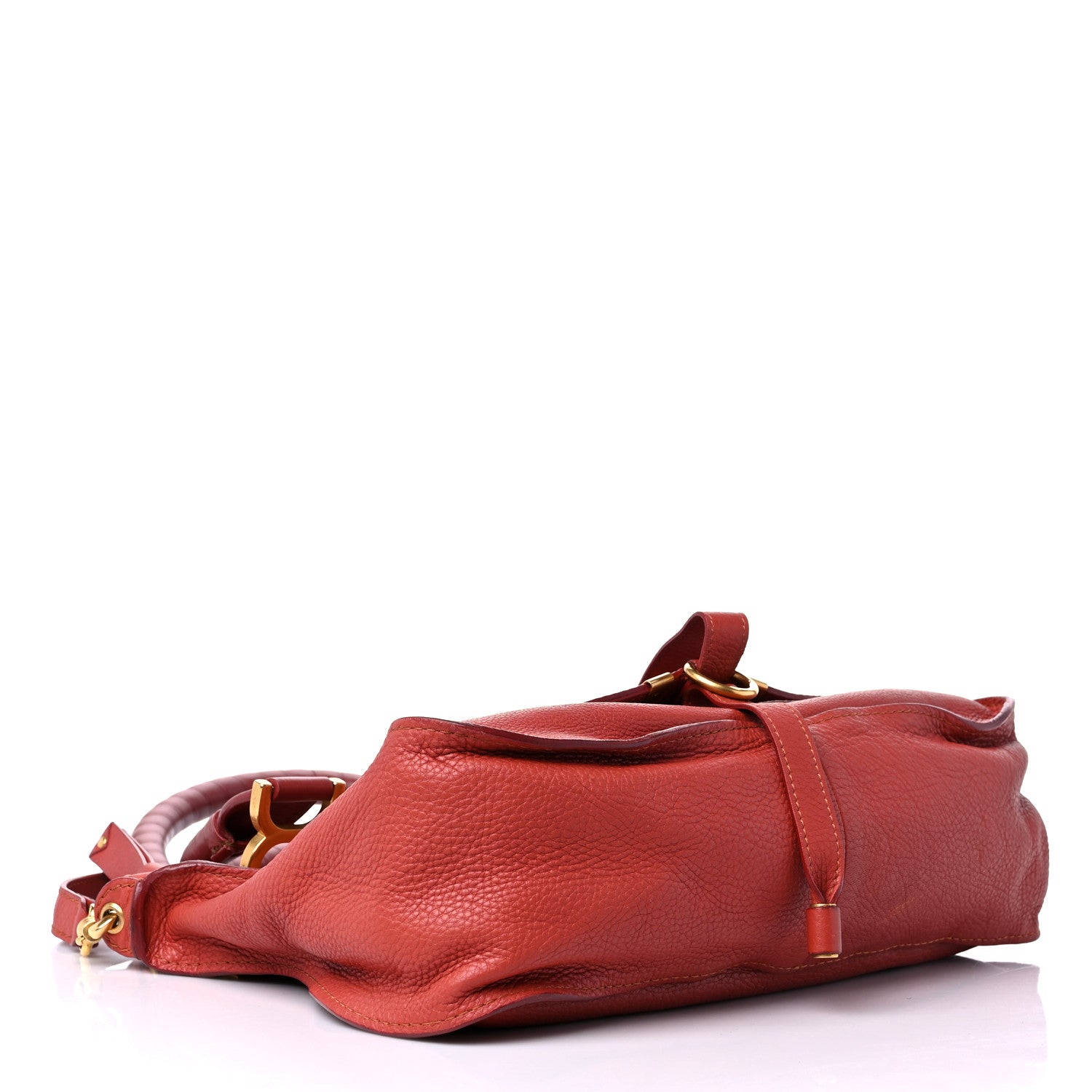 Chloe Calfskin Medium Marcie Satchel Maple Leaf 3 of 11