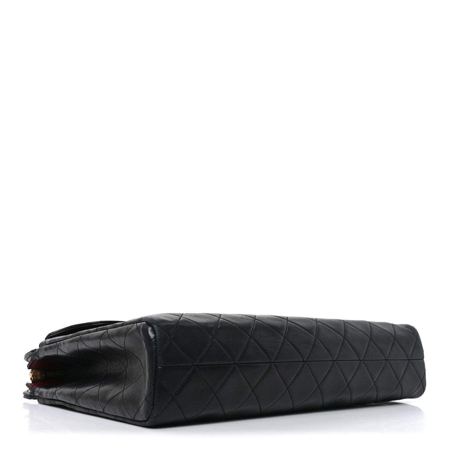 Chanel Lambskin Quilted Shoulder Bag Black 4 of 11