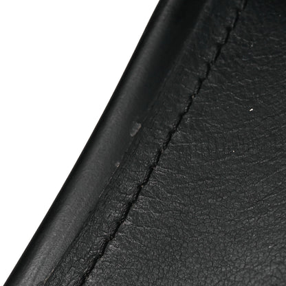 Chanel Tweed Lambskin Chain Flat Sandals 36 Black Multicolor 14 of 15