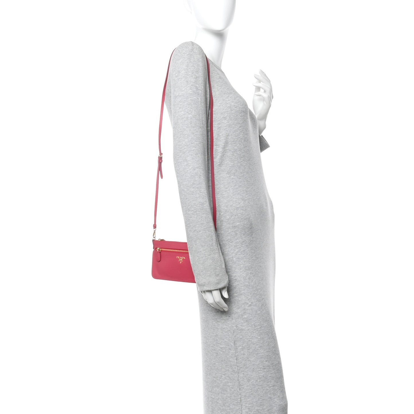 Saffiano Lux Crossbody Bag Peonia