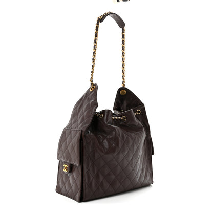 Chanel Caviar Quilted Medium Chanel 25 Handbag Dark Brown 4 of 13