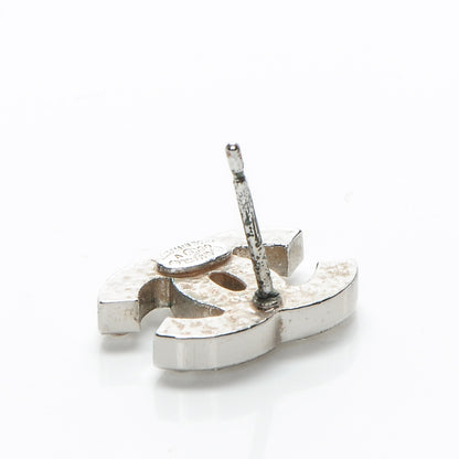 Chanel Crystal CC Earrings Silver 4 of 5