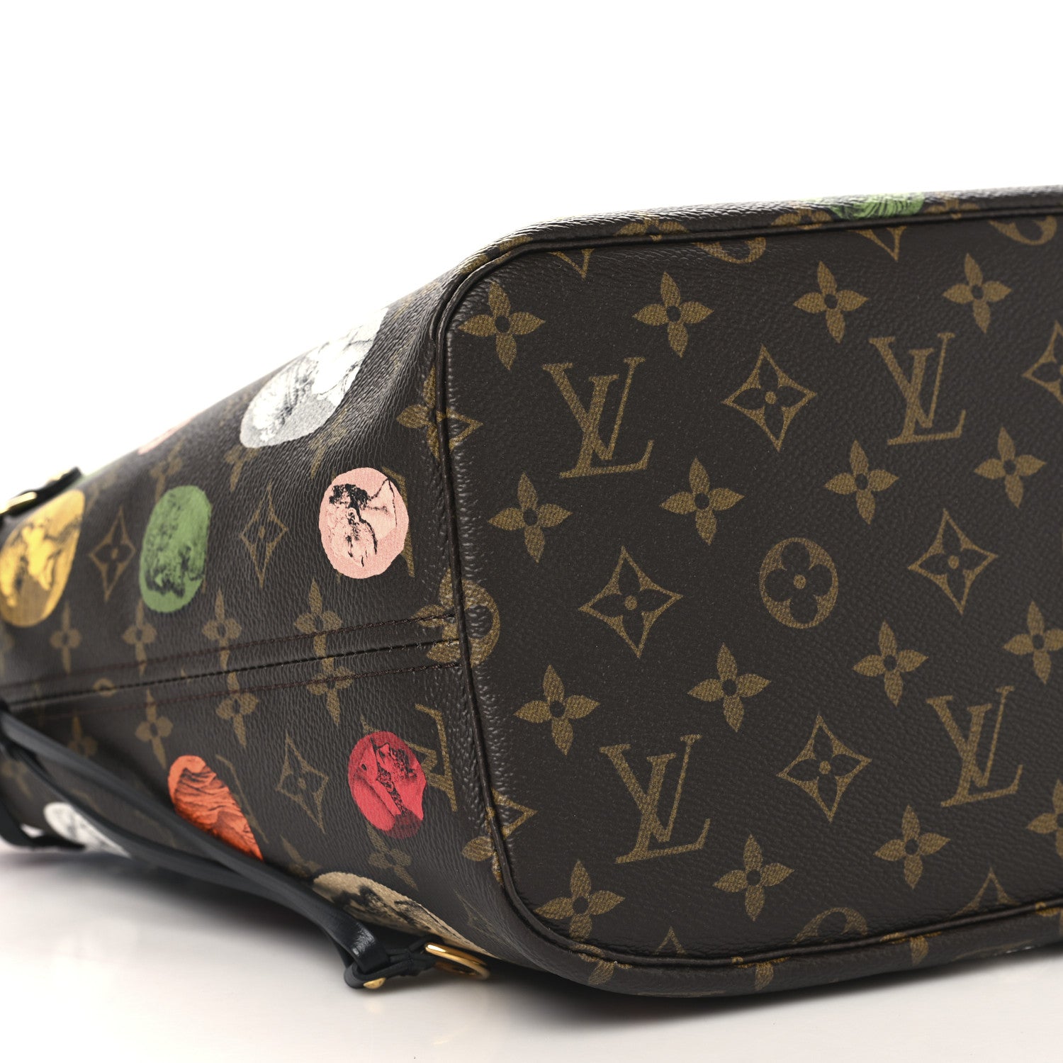 Louis Vuitton X Fornasetti Monogram Cameo Neverfull MM 9 of 10