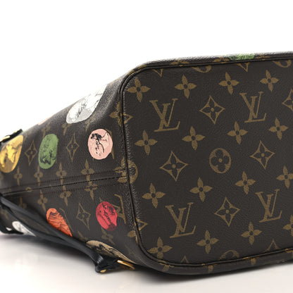 Louis Vuitton X Fornasetti Monogram Cameo Neverfull MM 9 of 10