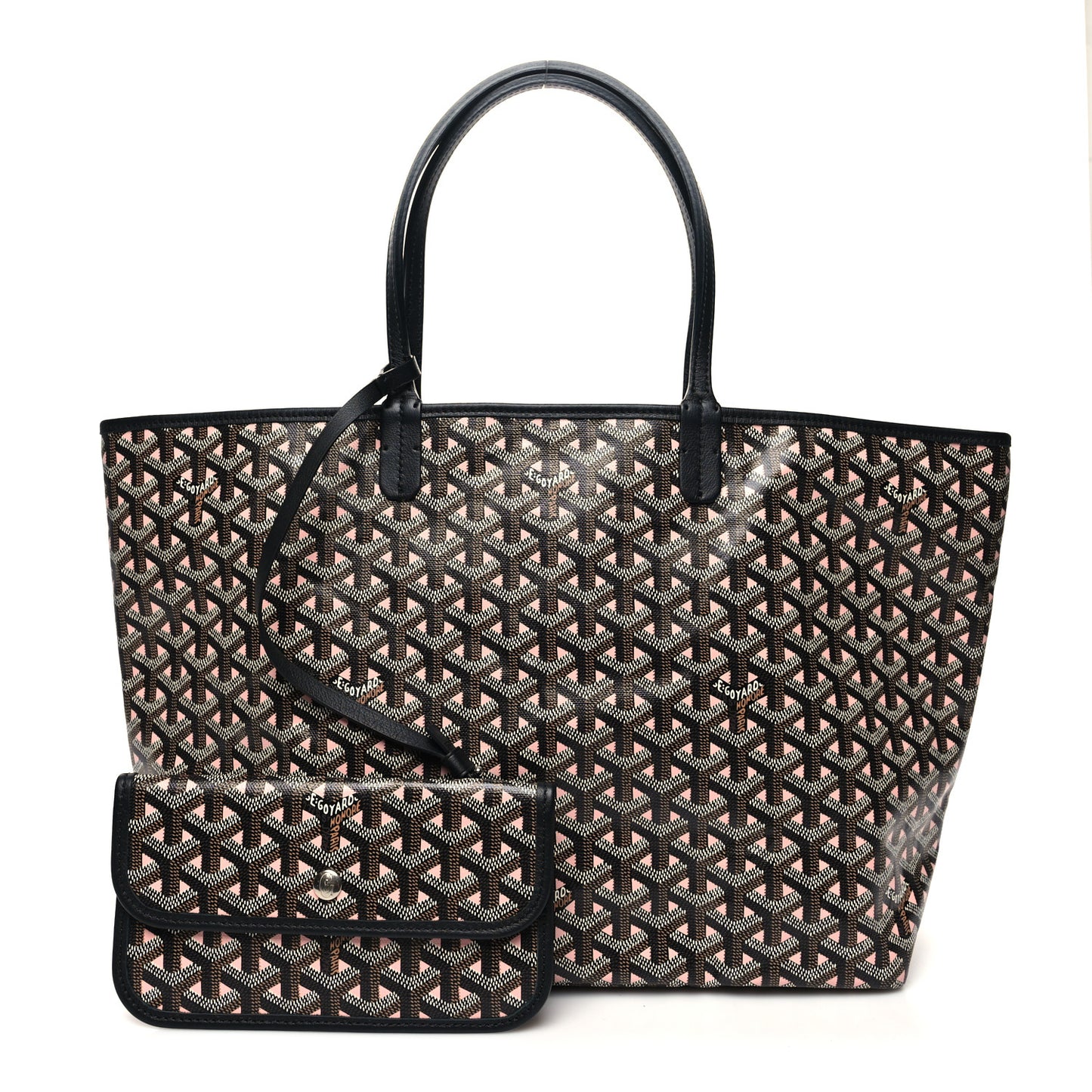 Goyardine Saint Louis Claire Voie PM Black Pink