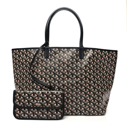 Goyard Goyardine Saint Louis Claire Voie PM Black Pink 1 of 10