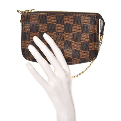 Louis Vuitton Damier Ebene Mini Pochette Accessories 2 of 8