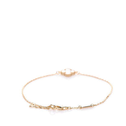 Van Cleef & Arpels 18K Yellow Gold Mother of Pearl Sweet Alhambra Bracelet 3 of 7