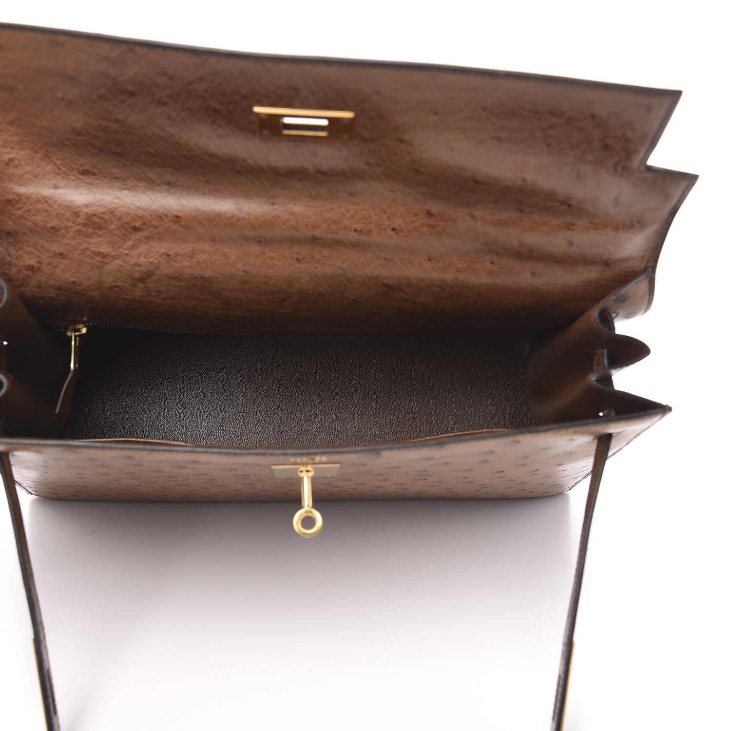 Hermes Ostrich Kelly Sellier 32 7 of 30
