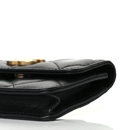 Chanel Lambskin Enamel Quilted Pending CC Flap Belt Bag Black 6 of 11