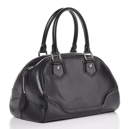 Louis Vuitton Epi Bowling Montaigne PM Black 3 of 6