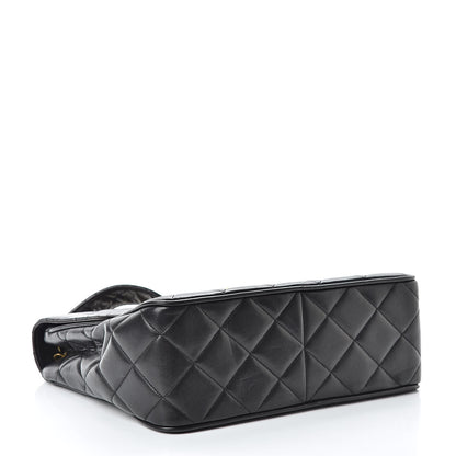 Chanel Lambskin Quilted Single Flap Black 4 of 13