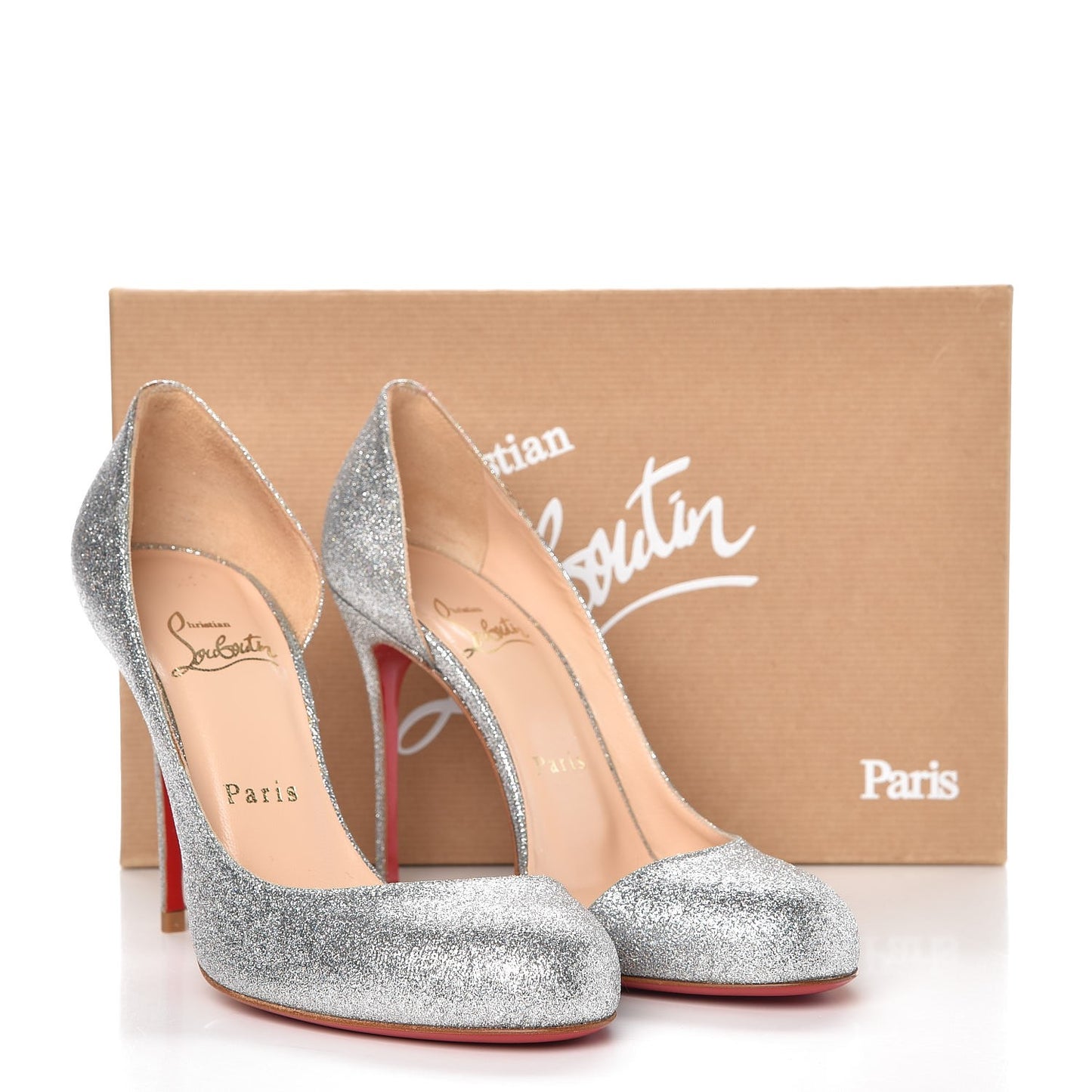 Mini Glitter Helmour 100 Pumps 36.5 Silver