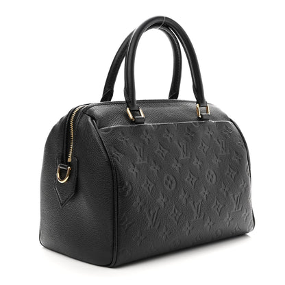 Louis Vuitton Empreinte Speedy Bandouliere 25 NM Black 2 of 11