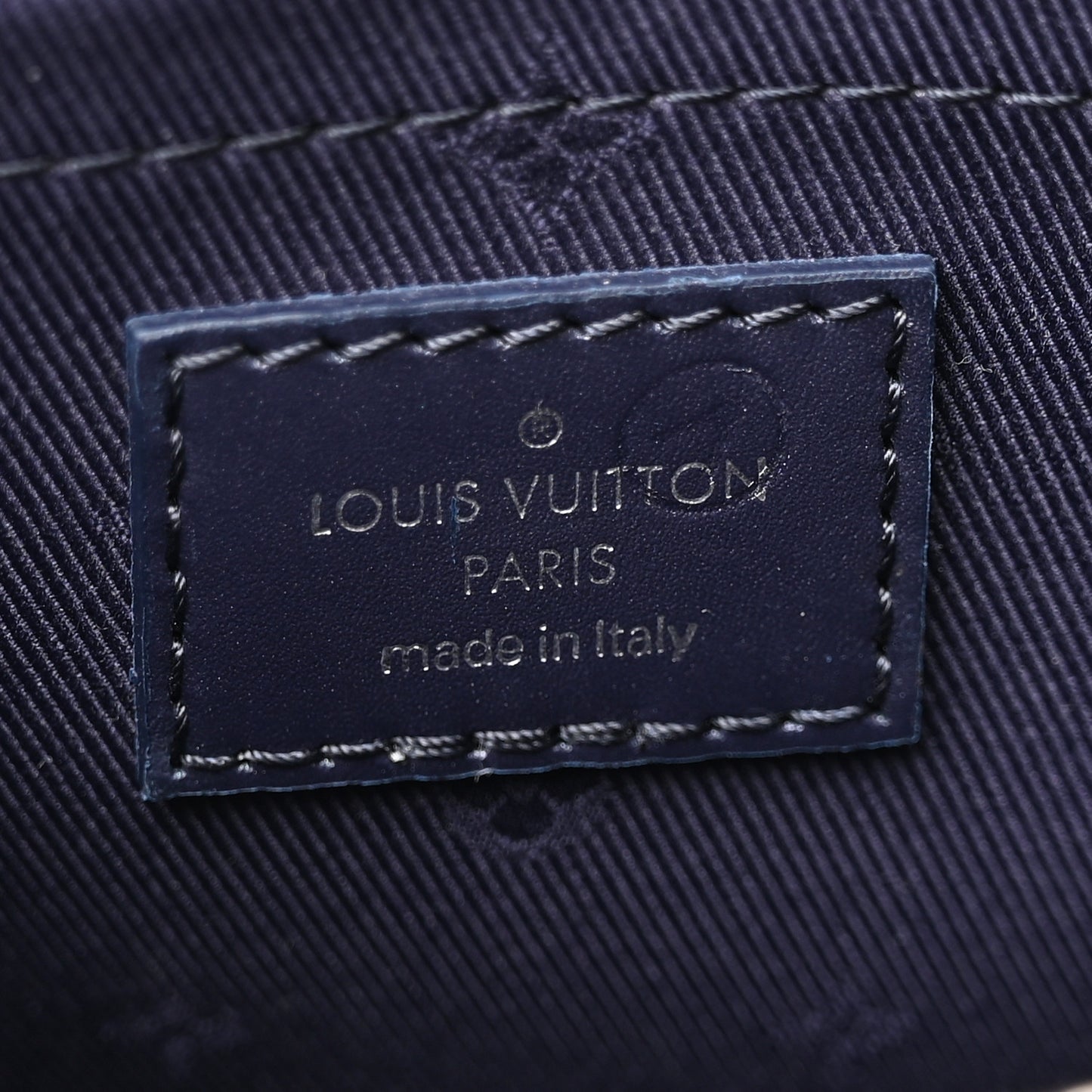 Econyl Monogram Speedy Bandouliere 20 Navy Blue